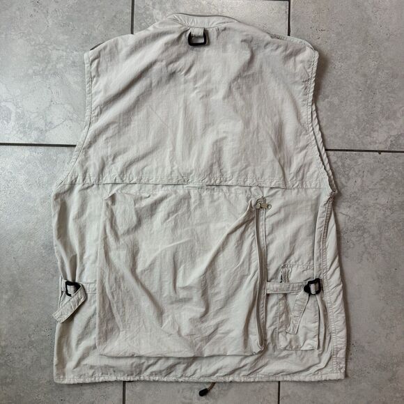 Paparazzi Wear Utility Vest Sz XXL Mens Full Zip Pockets Outdoor Safari Hunting - Picture 3 of 10